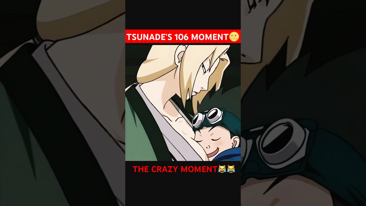 ⁣TSUNADE’S 106’S FEEL👀🌚 #shorts #foryou #naruto #animeshorts #subba07 #anime #tsunade #konohamaru