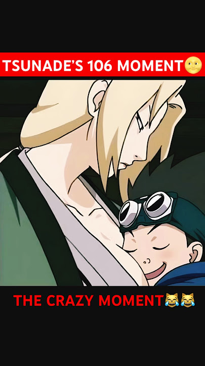 TSUNADE’S 106’S FEEL👀🌚 #shorts #foryou #naruto #animeshorts #subba07 #anime #tsunade #konohamaru