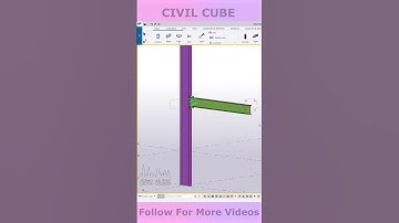 Tekla Structure Tips and Tricks | Automatic Rotation Center #shorts #tutorial #civil #beginners