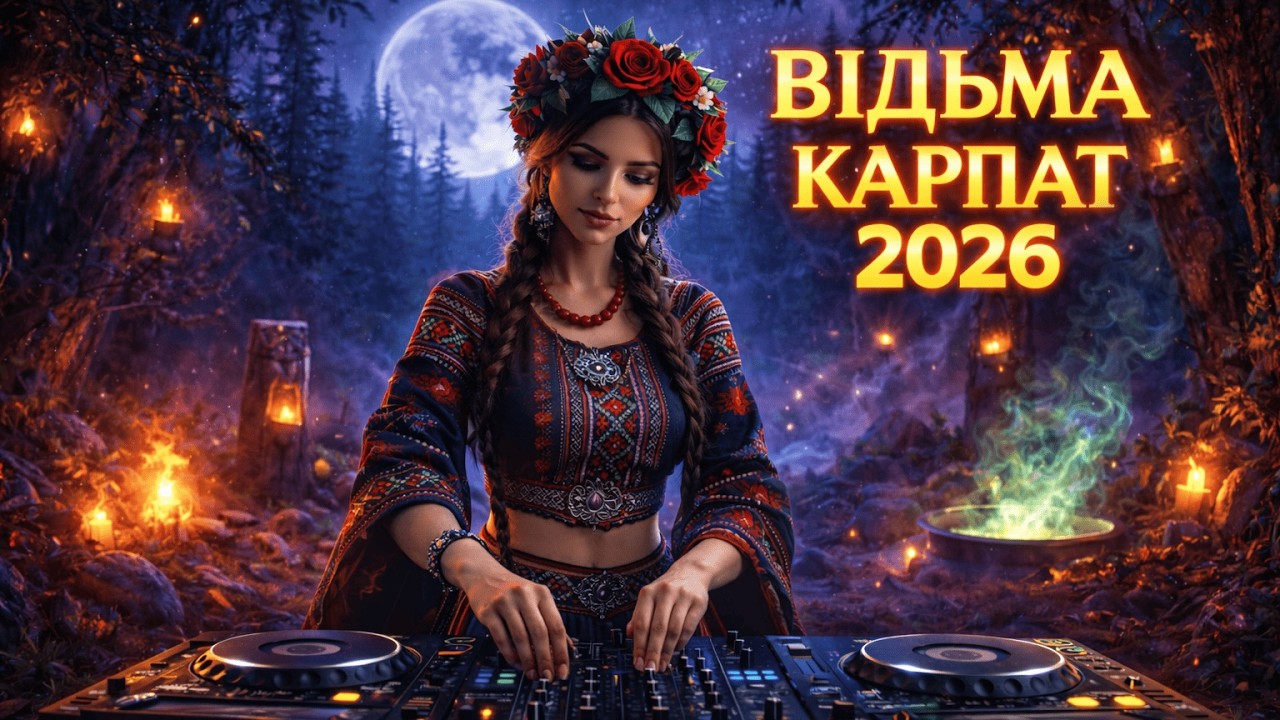 Відьма карпат 2026 🎄 DJ Lastivka | Ukrainian Electronic Folk