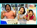 Kids Size DIY How to make Rainbow Popsicles Ice Cream for Kids!!!