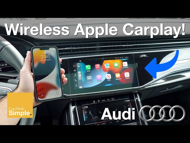 AUDI A3 8Y Apple Carplay ohne Kabel Wireless freischalten Nachrüstpaket