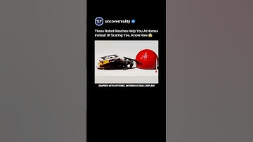 These Robot Cockroaches Help You At Home Instead Of Scaring You. Know how 😱 #robot #shorts #robotics