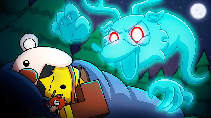 GHOST DEER MONSTER Haunts Roblox Forest!? (Cartoon Animation)