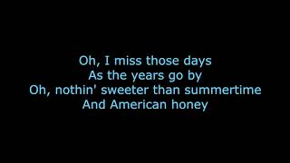 Lady Antebellum - American Honey (karaoke)