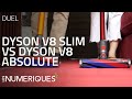 Duel d\'aspirateur-balai : Dyson V8 Absolute Vs Dyson V8 Slim