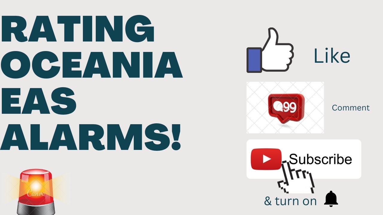 Rating Oceania EAS Alarms! - YouTube