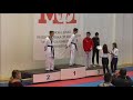 Taekwondo WTF Первенство Москвы 10.12.2017. Награждение победителей и призеров.