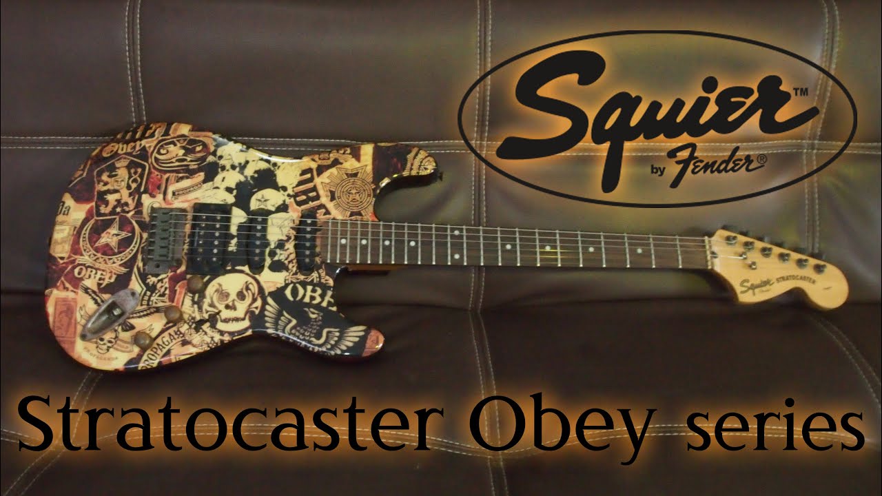 Fender Club Test Center - Squier OBEY Graphic Stratocaster