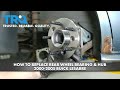 How To Replace Rear Wheel Bearing  Hub 2000-2005 Buick LeSabre