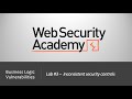 Business Logic Vulnerabilities - Lab #3 Inconsistent security controls | Long Version