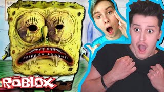 POTKALI JSME SPONGEBOBA A TOHLE SE STALO 😨! (Roblox - Sponge) w/@Ikonova Videa