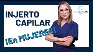 👩🏽‍⚕️Injerto Capilar en MUJERES con TÉCNICA FUE ZAFIRO HD en ESPAÑA 📍