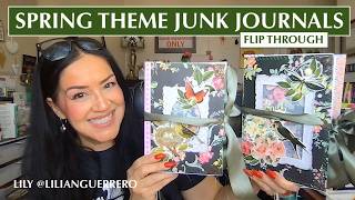 Spring Has Sprung! 🌿 Dual Junk Journal Flip Through (Ideas & Inspiration)