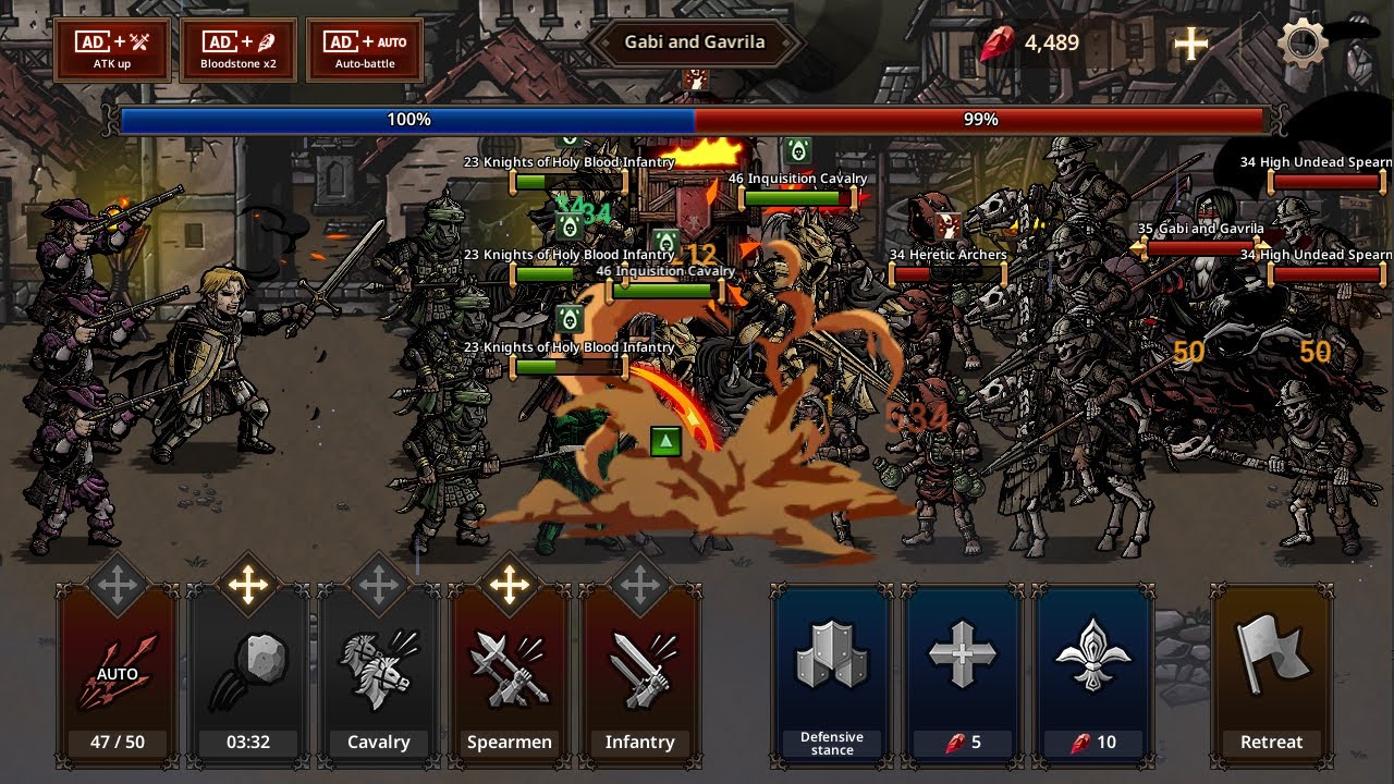 King's Blood The Defense Gameplay Android, iOS YouTube