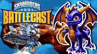 Skylanders Battlecast Walkthrough Part 3 | UNLOCKING SPYRO THE DRAGON!! | IOS/Android