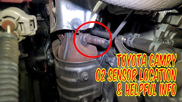 Bank 1 Sensor 1 Oxygen Sensor Location & Info | 2012 - 2017 Toyota Camry 2.5L
