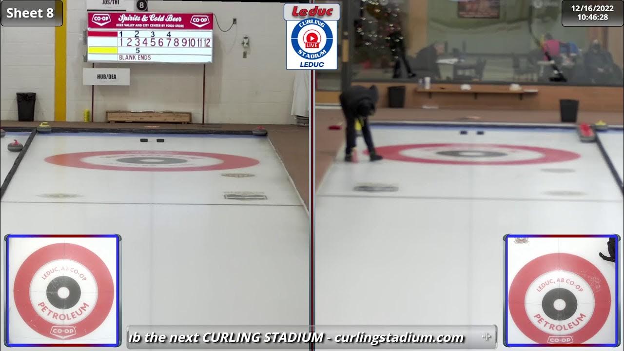 Hubbard/Dean vs. Joseph/Thiessen Draw 11 Leduc Mixed Doubles