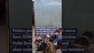 Calon Siswa Anggota Polri Polda Maluku Tertipu Rp50 juta