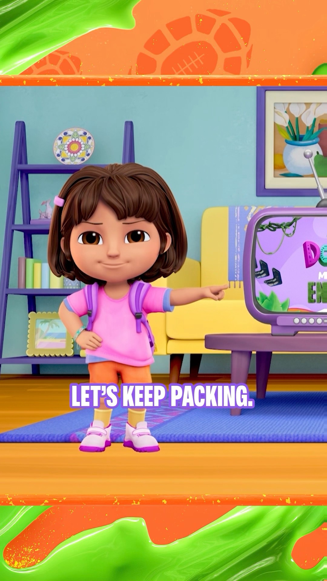 Dora and Boots go to a FOOTBALL game!  ?