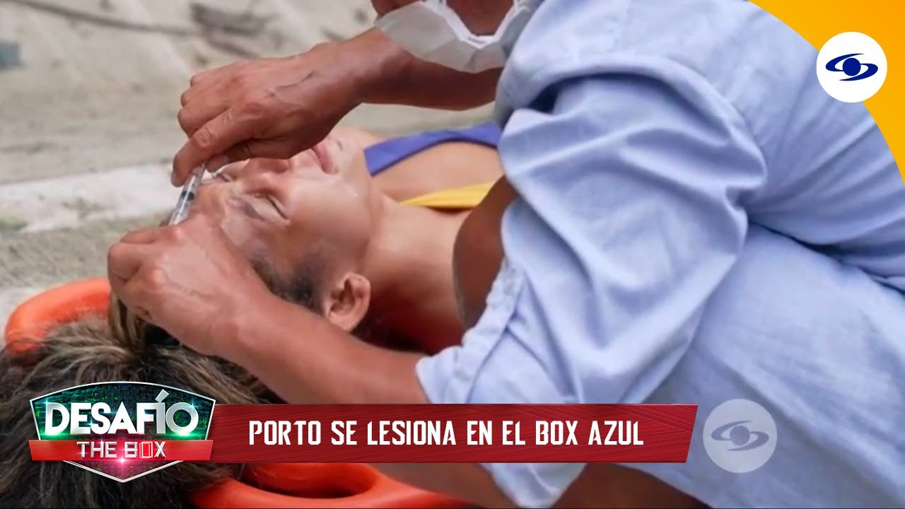 Desafío The Box 2022: Porto se lesiona en el Desafío The Box y es retirada de la prueba