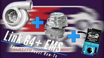 Link G4+: Open Loop Boost Control | Evans Performance Academy