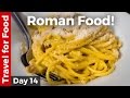 Italian Food - AMAZING ROMAN FOOD and Attractions in Rome, Italy!