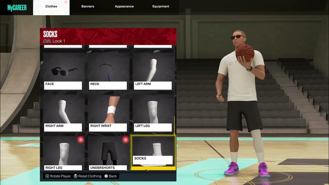 HOW TO BUY ARM SLEEVES - LEG SLEEVE - COMPRESSION PANTS (NBA 2K23 NEXT GEN)  