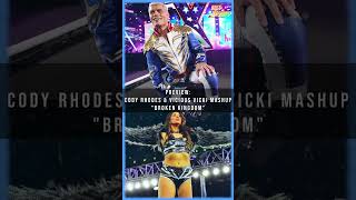 Preview: Cody Rhodes & Vicious Vicki Mashup | Broken Kingdom | #wwe #wwemashup #shorts