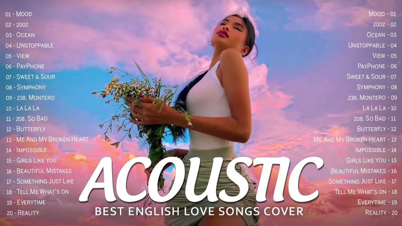 Best English Acoustic Cover Love Songs 2022 - New Acoustic Guitar Cover Of Popular Songs Playlist