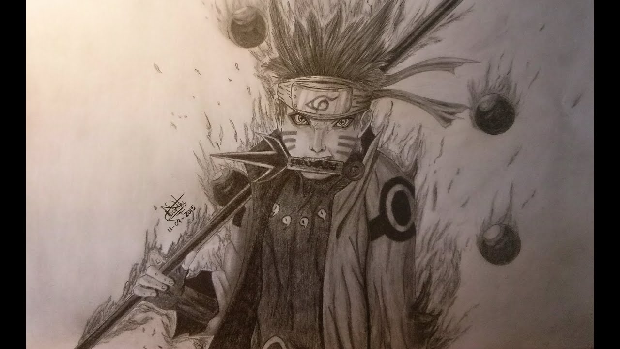 SPEED DRAWING  Naruto  Uzumaki realismo realism  YouTube