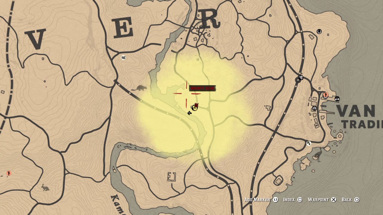 Southern Roanoke Location 2 (Ubicación 2) - RED DEAD ONLINE