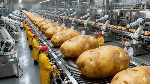 Inside a Modern Potato Chip Factory: How Chips Are Made (Full Process)
