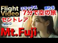 【7分で空旅】セントレア→仙台 NH363 富士山と南アルプス #flightvideo
