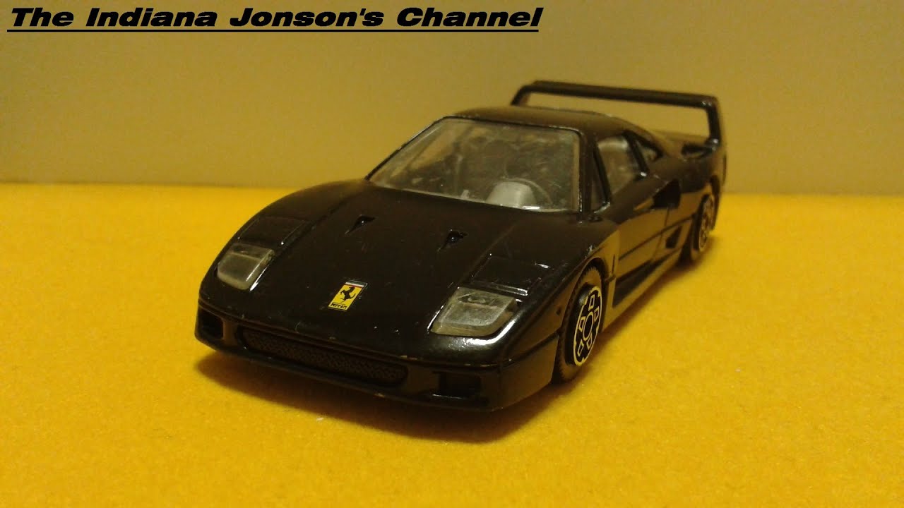 Ferrari F40 (1987) [Bburago made in Italy 1/43] - YouTube