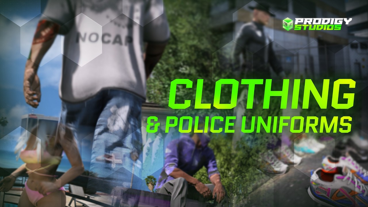 Prodigy Rp Graphics Pack Prodigy Studios - GTA RP FiveM Fully Custom Clothing Pack - YouTube