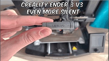 How to Make Your Creality Ender 3 V3 SE Silent | Polymer bearings