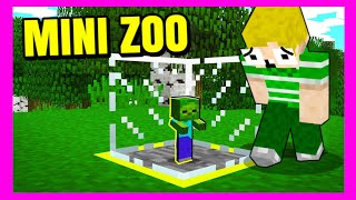 Jeg Bygger VERDENS MINDSTE ZOO I Minecraft!!