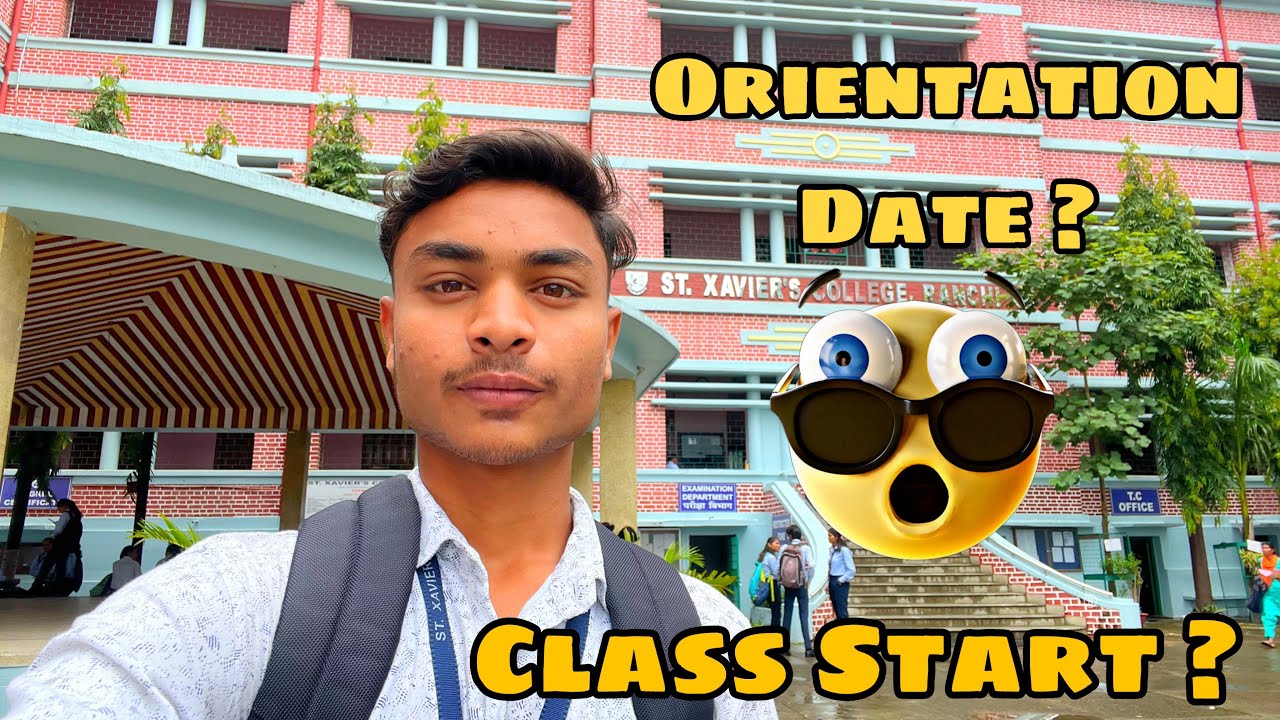 Orientation Programme 2023 ? Saint Xavier’s College Ranchi YouTube