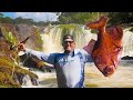 Worlds most remote bowfishing trip catch clean cook hunting wild pacu with a bow