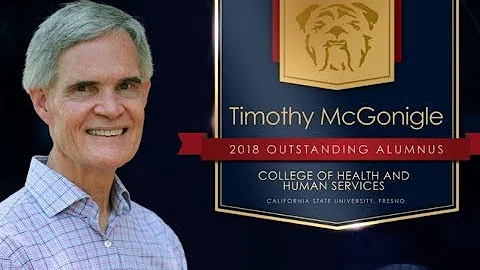 2018 Outstanding Alumnus - Tim McGonigle - College...