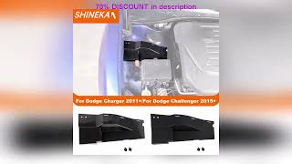 A Must-Have Product Shineka Abs Car Front Engine Hood Wire Dust Decoration Cover Trim For Dodge C