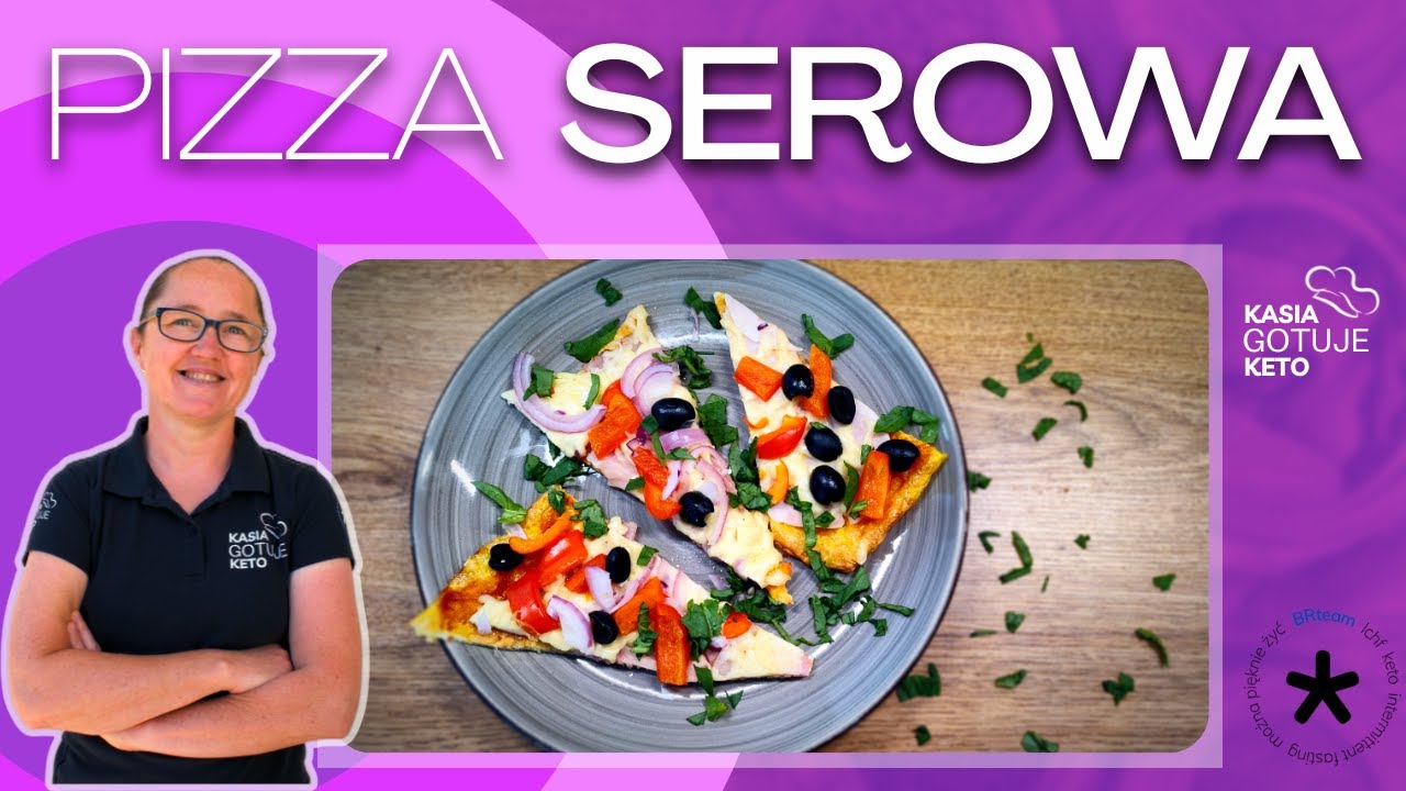 Kasia Gotuje Keto - Pizza serowa