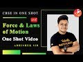 Force and Laws of Motion in One-Shot | CBSE Class 9 Physics NCERT | Umang Vedantu Class 9 and 10