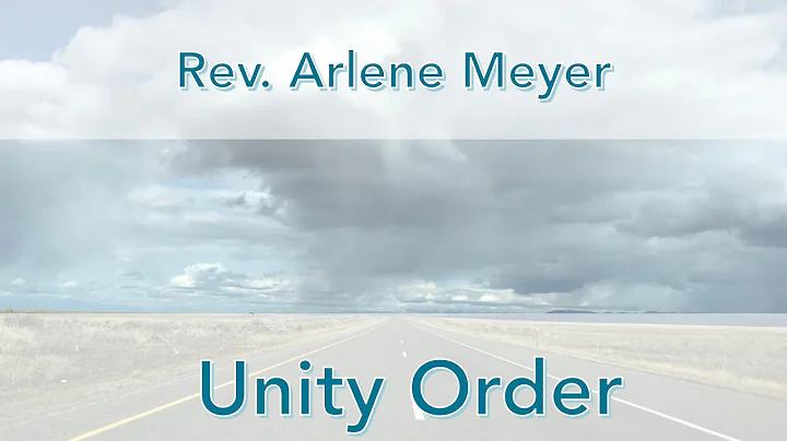 The Power of Order with Rev. Arlene Meyer