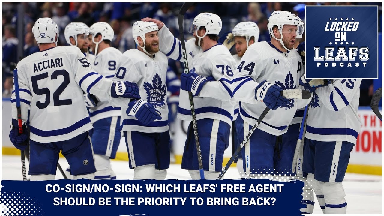 What should happen with the Toronto Maple Leafs Core 4? Top free agent priority Co-Sign/No-Sign