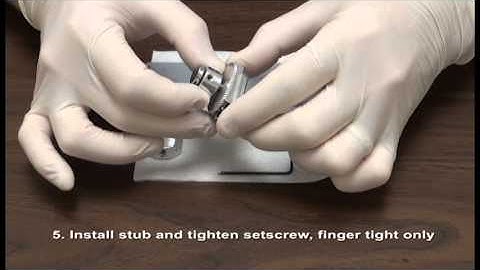 Hitachi S-4800 sample holder assembly