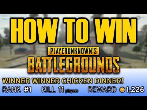 Tips for how to WIN at PUBG! (PlayerUnknown&rsquo;s Battlegrounds)