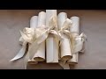 Приглашения на свадьбу СВОИМИ РУКАМИ | DIY wedding invitations