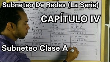SUBNETEO DE REDES [CAPITULO IV] {Subneteando una red Clase A}